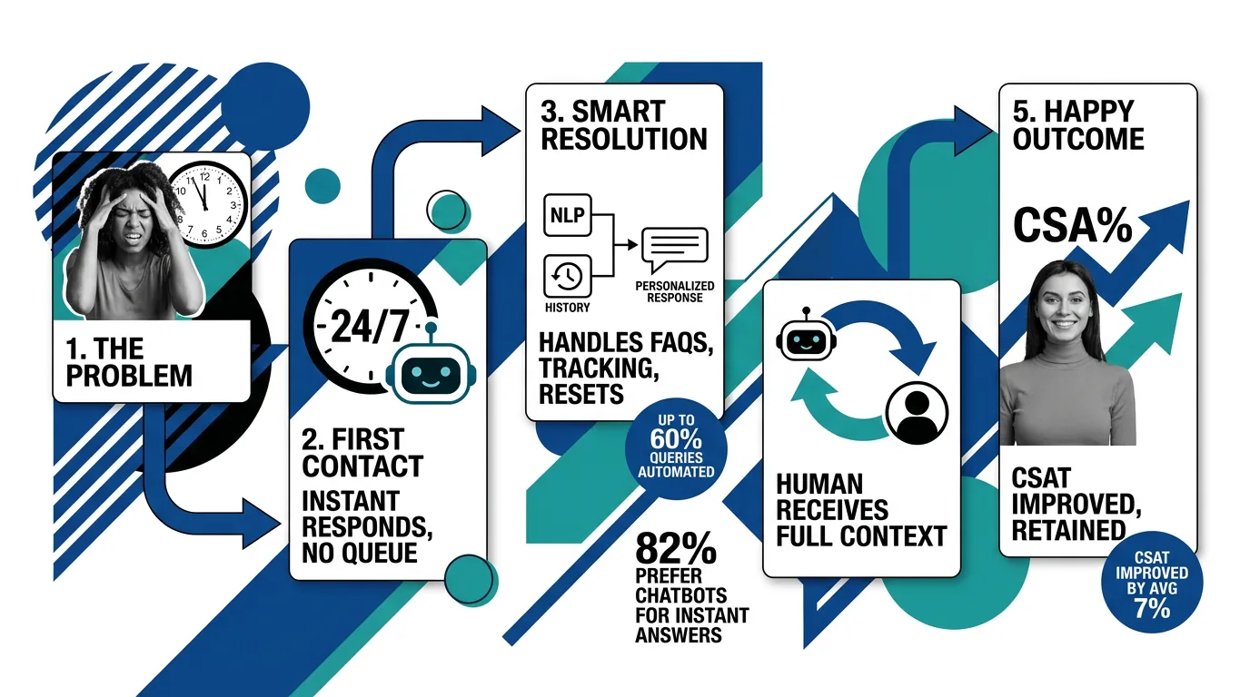 AI Chatbots Revolutionize Customer Service: Benefits, Use Cases, and Implementation Guide
